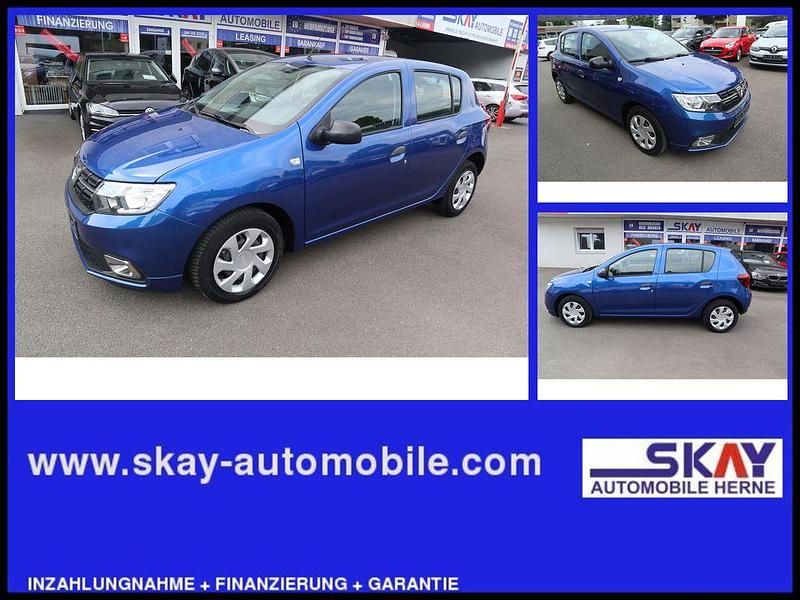 Blau Gebraucht 2020 Dacia Sandero Essentiel Kleinwagen | 9.999 € (Superpreis) - Bild 1/4