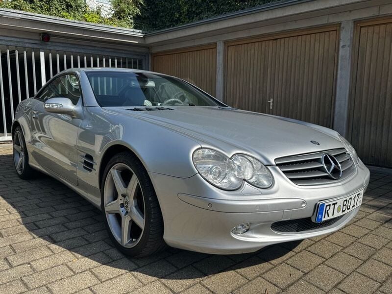 Gebraucht Mercedes SL500 306 PS (225 kW) 2002 Silber Cabrio
