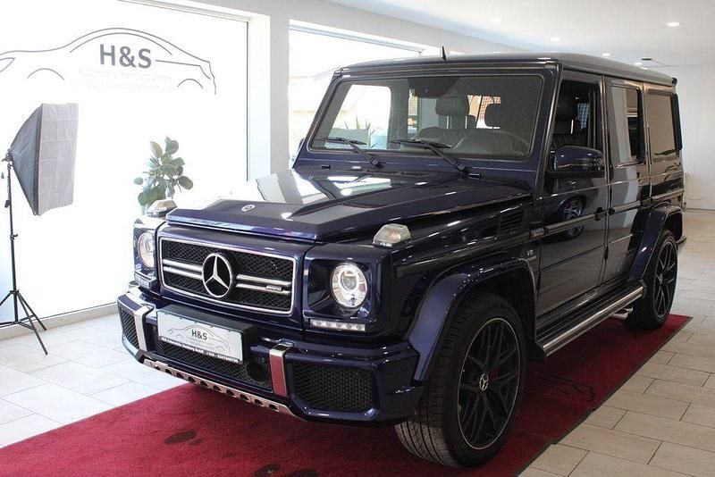 Gebraucht Mercedes G63 AMG Exclusive 571 PS (419 kW) 2018 Designo mysticblau bright SUV