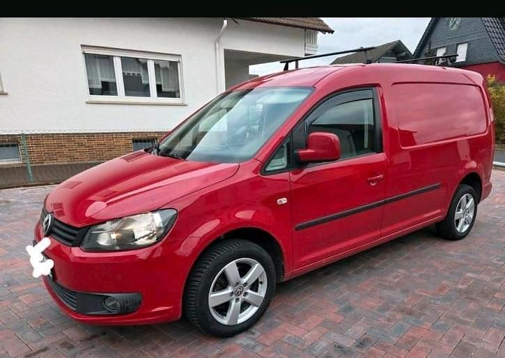 Rot Gebraucht 2013 VW Caddy Van / Kleinbus | 11.000 € - Bild 1/4