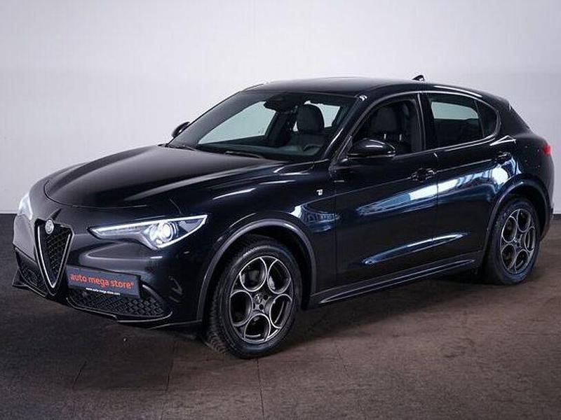 Schwarz Gebraucht 2023 Alfa Romeo Stelvio Ti SUV | 29.499 € - Bild 1/4