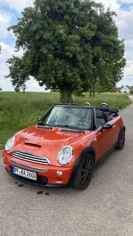 Orange Gebraucht 2005 Mini Cooper S Cabriolet Cabrio | 5.990 € (Fairer Preis) - Bild 1/4
