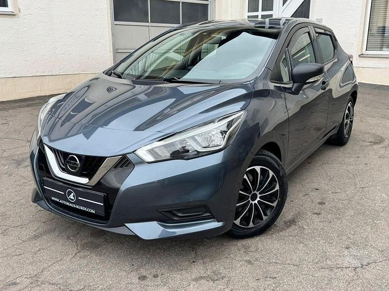 Grau Gebraucht 2017 Nissan Micra Visia+ Kleinwagen | 7.490 € (Fairer Preis) - Bild 1/4