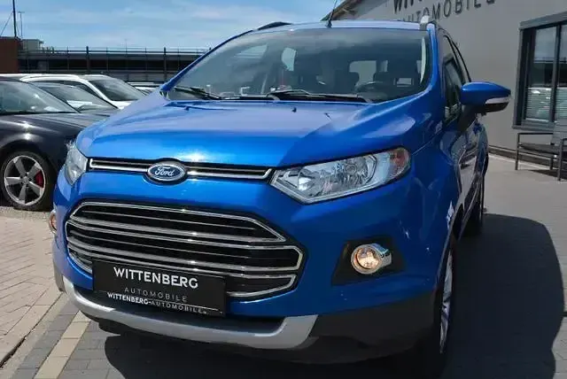 Gebraucht Ford Ecosport Titanium 125 PS (91 kW) 2015 Blau SUV