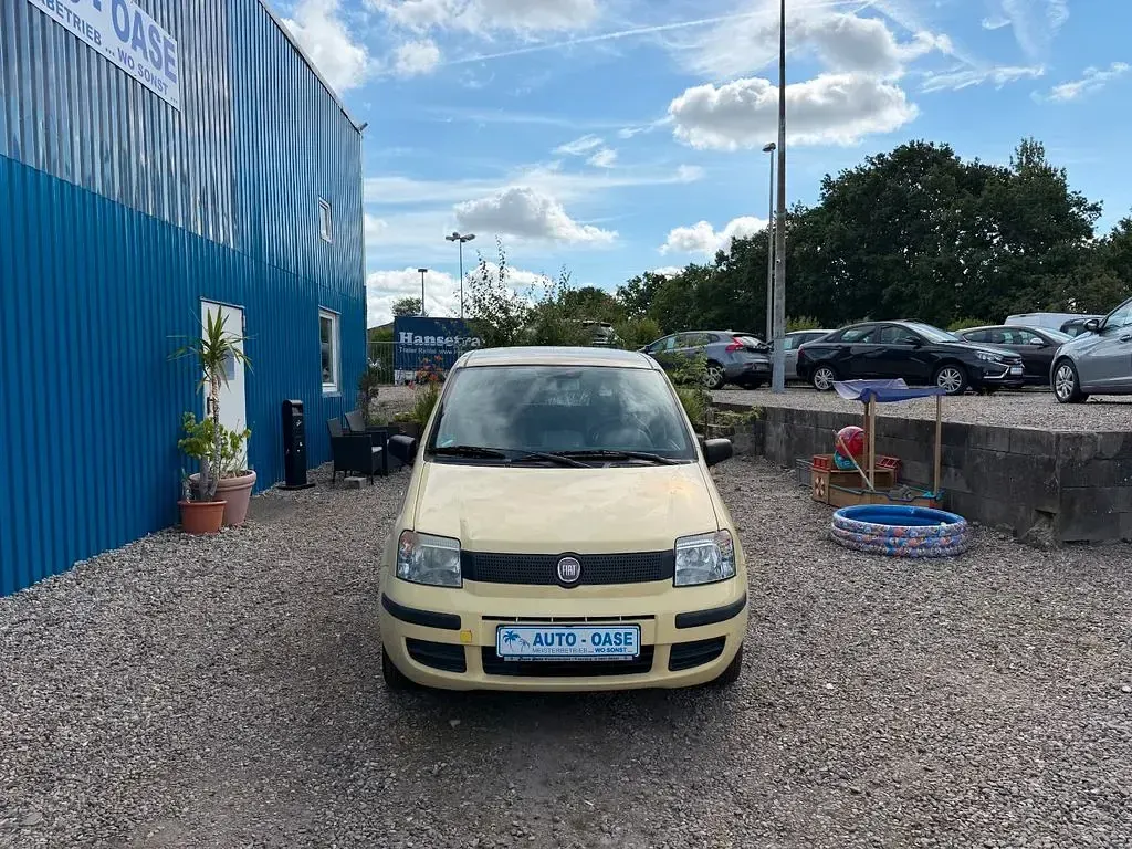 Gebraucht Fiat Panda Active 54 PS (39 kW) 2009 Gelb Kleinwagen