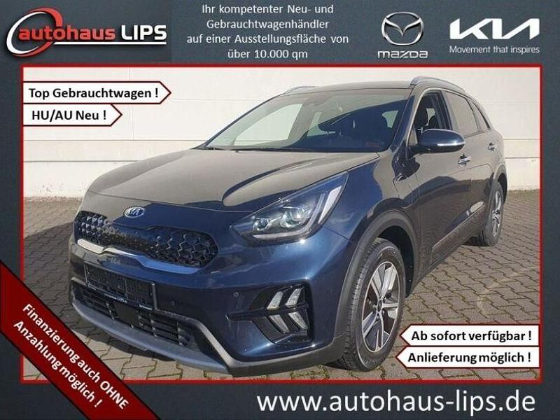 Gravityblau metallic Gebraucht 2020 Kia Niro Spirit SUV | 17.990 € (Fairer Preis) - Bild 1/4