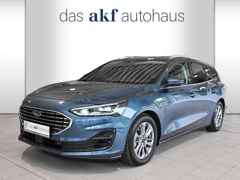 Gebraucht Ford Focus Titanium 116 PS (85 kW) 2024 Chromablau metallic Kombi