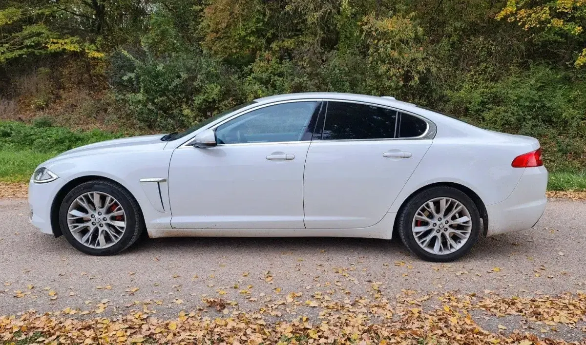 Gebraucht Jaguar XF 190 PS (139 kW) 2012 Weiß Limousine