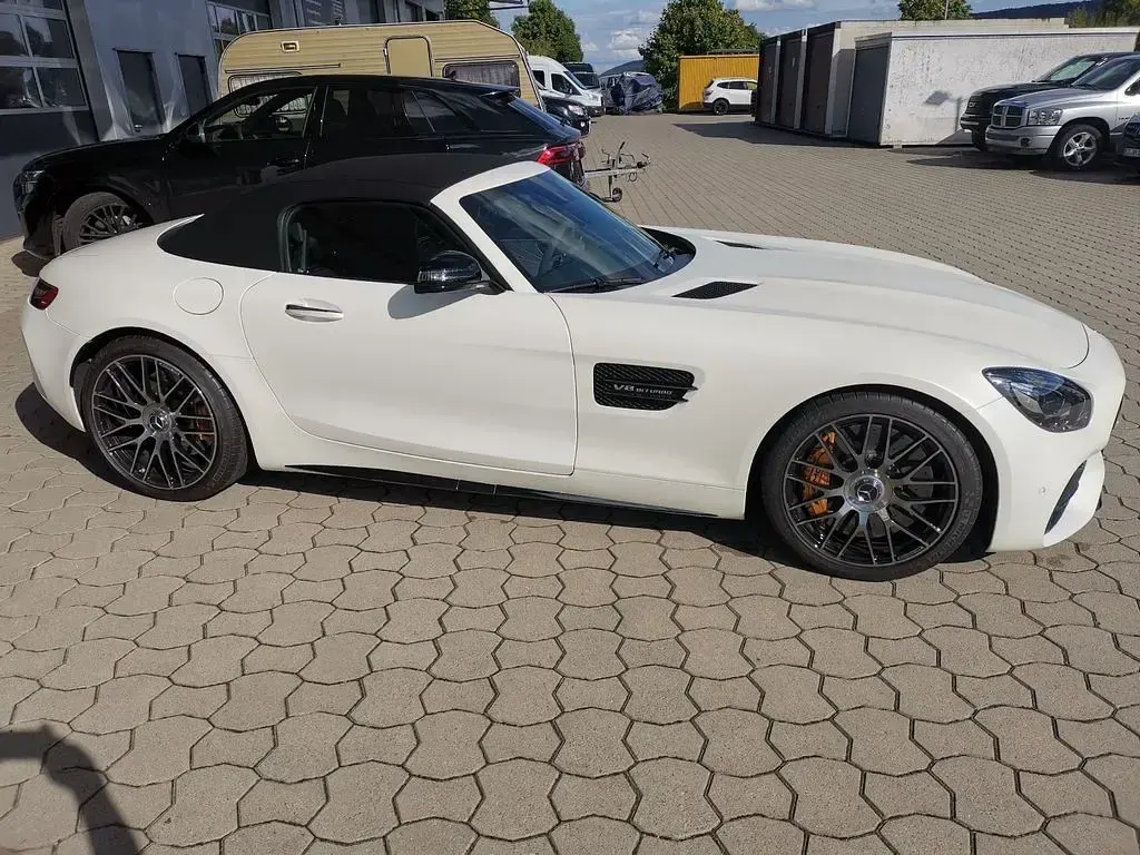 Gebraucht Mercedes AMG GT AMG 557 PS (409 kW) 2019 Weiß Cabrio