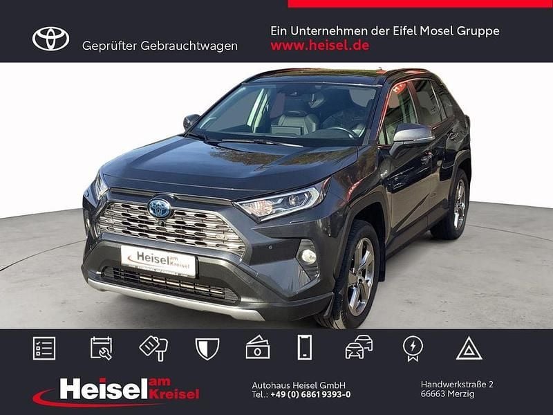 Marlingrau metallic Gebraucht 2020 Toyota RAV4 Hybrid Plus SUV | 29.990 € (Teuer) - Bild 1/4