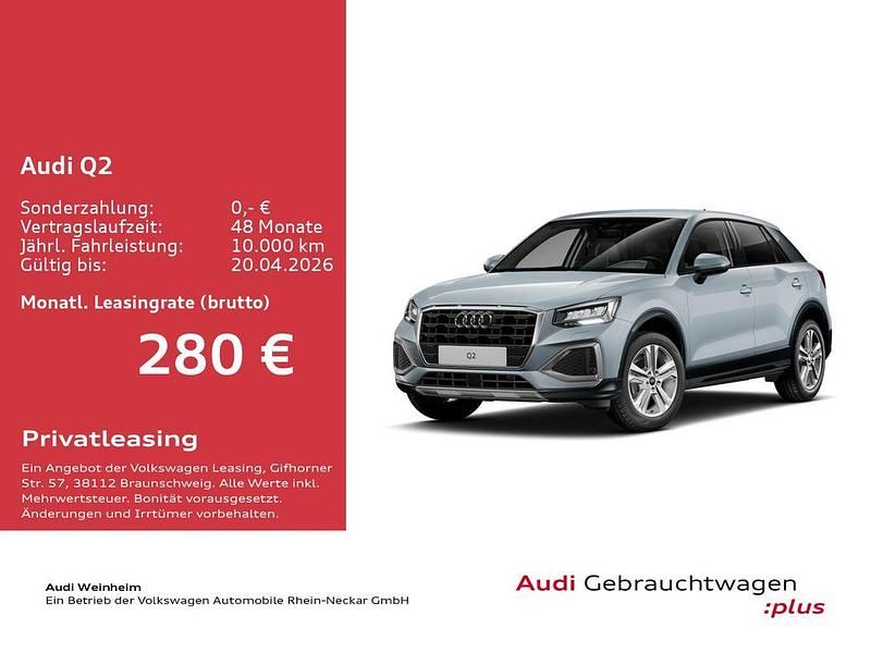 Gebraucht Audi Q2 Advanced Plus 116 PS (85 kW) 2025 Pfeilgrau perleffekt SUV
