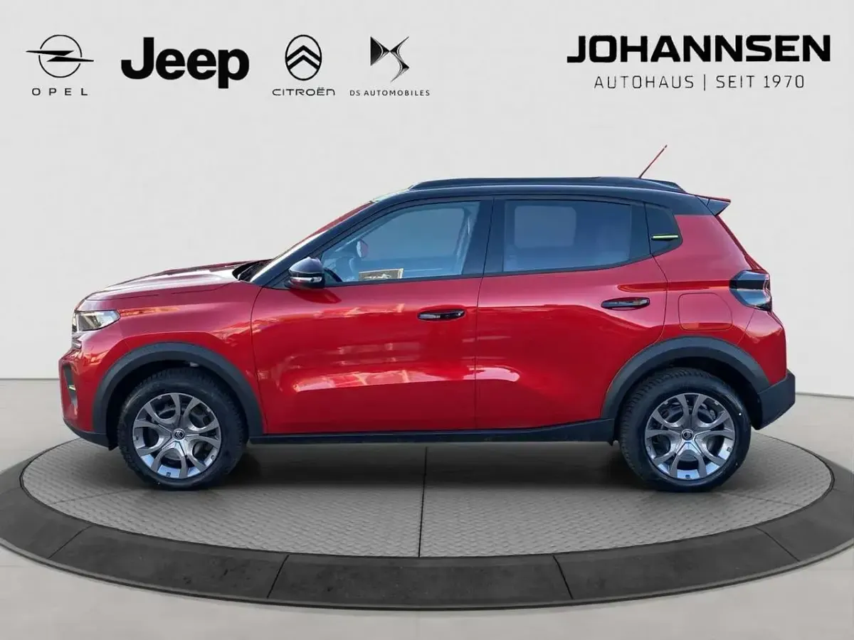 Nowe Citroën e-C3 83 kW (113 KM) 2026 Czerwony SUV