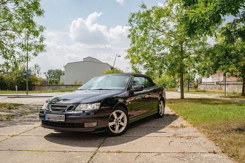 Schwarz Gebraucht 2006 Saab 9-3 Cabriolet Vector Cabrio | 5.900 € (Etwas zu teuer) - Bild 1/4