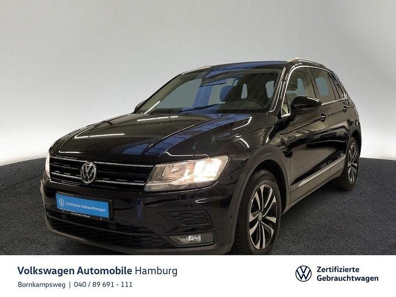 2t deep black perleffekt Gebraucht 2020 VW Tiguan IQ Drive SUV | 22.888 € (Fairer Preis) - Bild 1/4