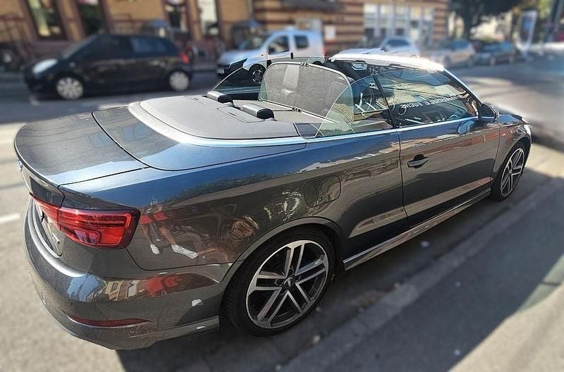 Grau Gebraucht 2017 Audi A3 Cabriolet Sport Cabrio | 21.500 € (Fairer Preis) - Bild 1/4