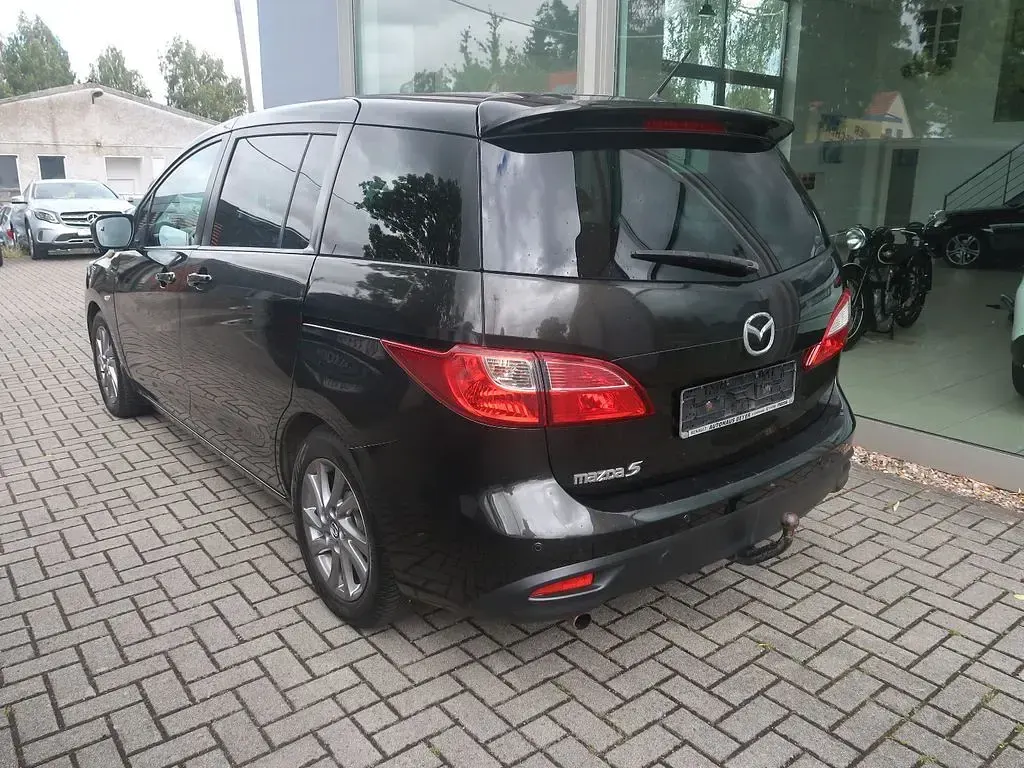 Gebraucht Mazda 5 Edition 144 PS (105 kW) 2012 Schwarz Van / Kleinbus