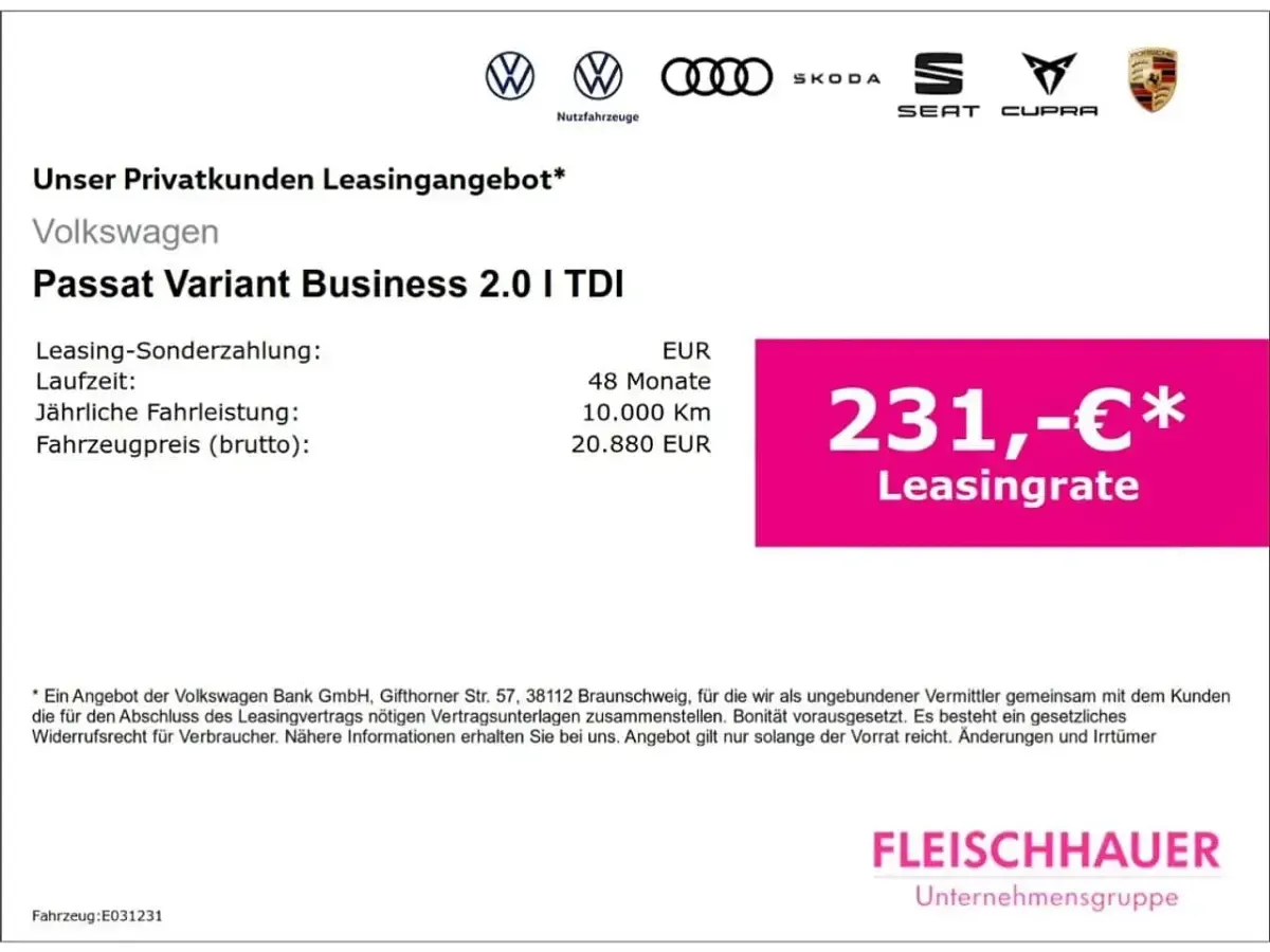 Gebraucht VW Passat Business 280 PS (205 kW) 2022 Schwarz Kombi