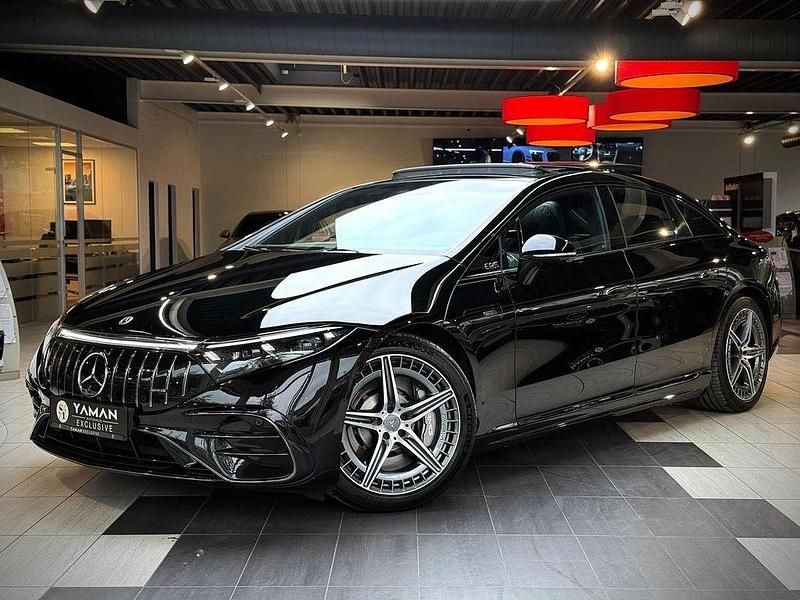 Schwarz Gebraucht 2022 Mercedes EQS 53 AMG Premium Plus Limousine | 76.850 € (Fairer Preis) - Bild 1/4