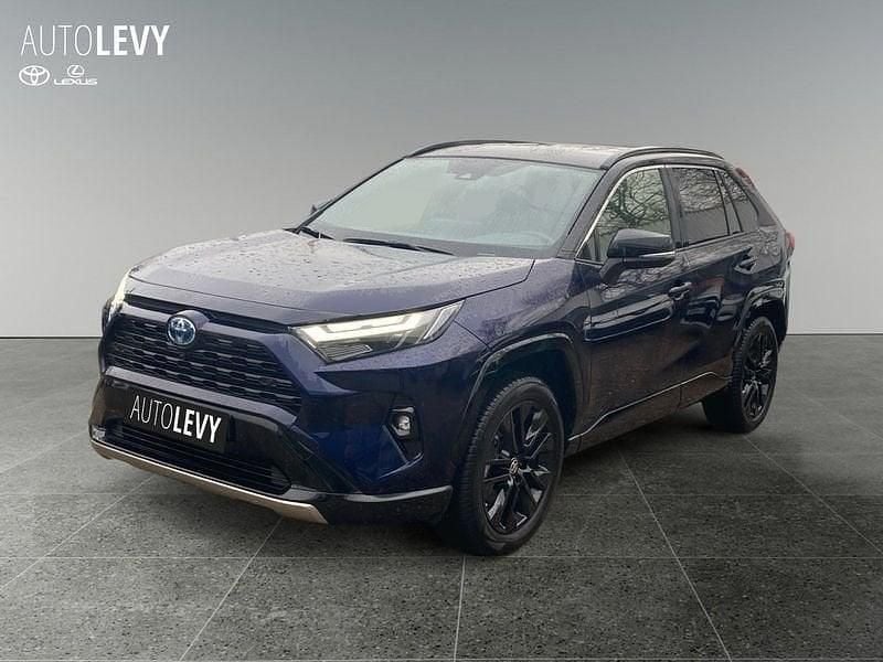 Gebraucht Toyota RAV4 Hybrid Style 218 PS (160 kW) 2024 Blau SUV