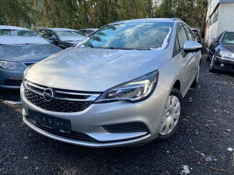Silber Gebraucht 2019 Opel Astra Business Kombi | 6.999 € (Superpreis) - Bild 1/4