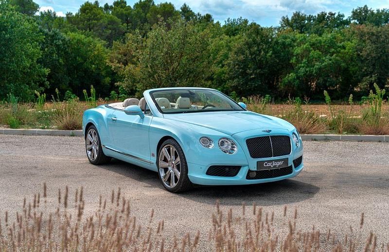 Gebraucht Bentley Continental GT Convertible 507 PS (372 kW) 2012 Blau Cabrio