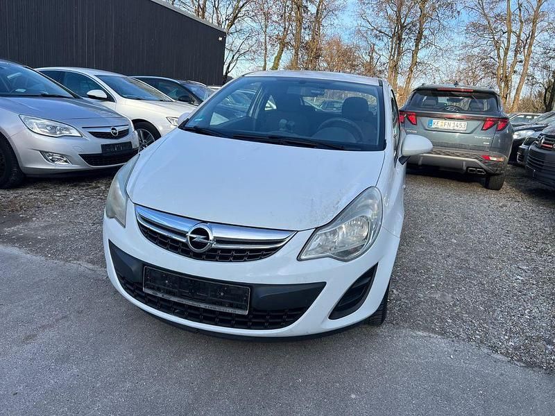 Gebraucht Opel Corsa Selection 69 PS (50 kW) 2011 Weiß Kleinwagen