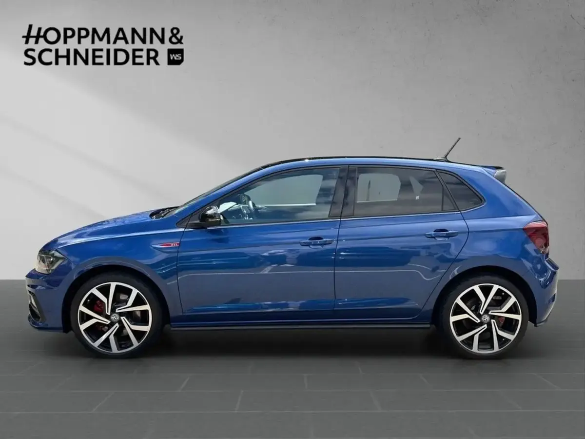 Gebraucht VW Polo GTI 200 PS (147 kW) 2019 Reef blue metallic (metallic) Kleinwagen