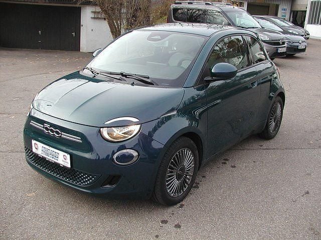 Ozean grün metallic Gebraucht 2021 Fiat 500e Icon Kleinwagen | 15.990 € (Guter Preis) - Bild 1/4