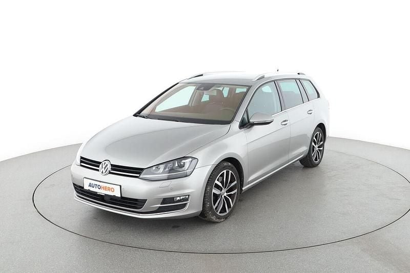 Silber Gebraucht 2014 VW Golf VII Highline Kombi | 11.440 € (Fairer Preis) - Bild 1/3