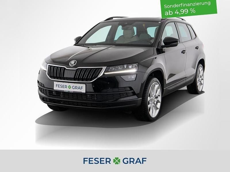 Schwarz Gebraucht 2020 Skoda Karoq Style SUV | 25.450 € (Fairer Preis) - Bild 1/4