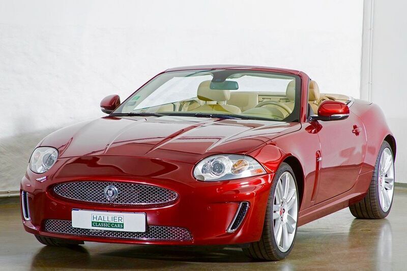 Radiance red metallic Gebraucht 2010 Jaguar XK Portfolio Cabrio | 39.900 € (Teuer) - Bild 1/4