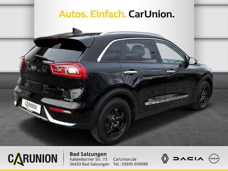 Gebraucht Kia Niro Vision 105 PS (77 kW) 2017 Aurora black pearl (schwarz) SUV