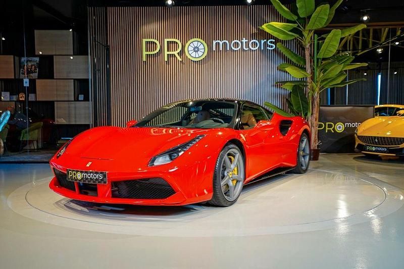 Rot Gebraucht 2018 Ferrari 488 Coupé | 216.363 € (Superpreis) - Bild 1/4