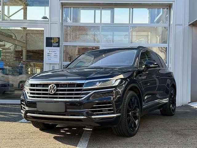 Blau metallic Gebraucht 2020 VW Touareg SUV | 42.490 € (Guter Preis) - Bild 1/4