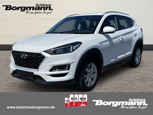 Weiss Gebraucht 2019 Hyundai Tucson Pure SUV | 18.490 € - Bild 1/4