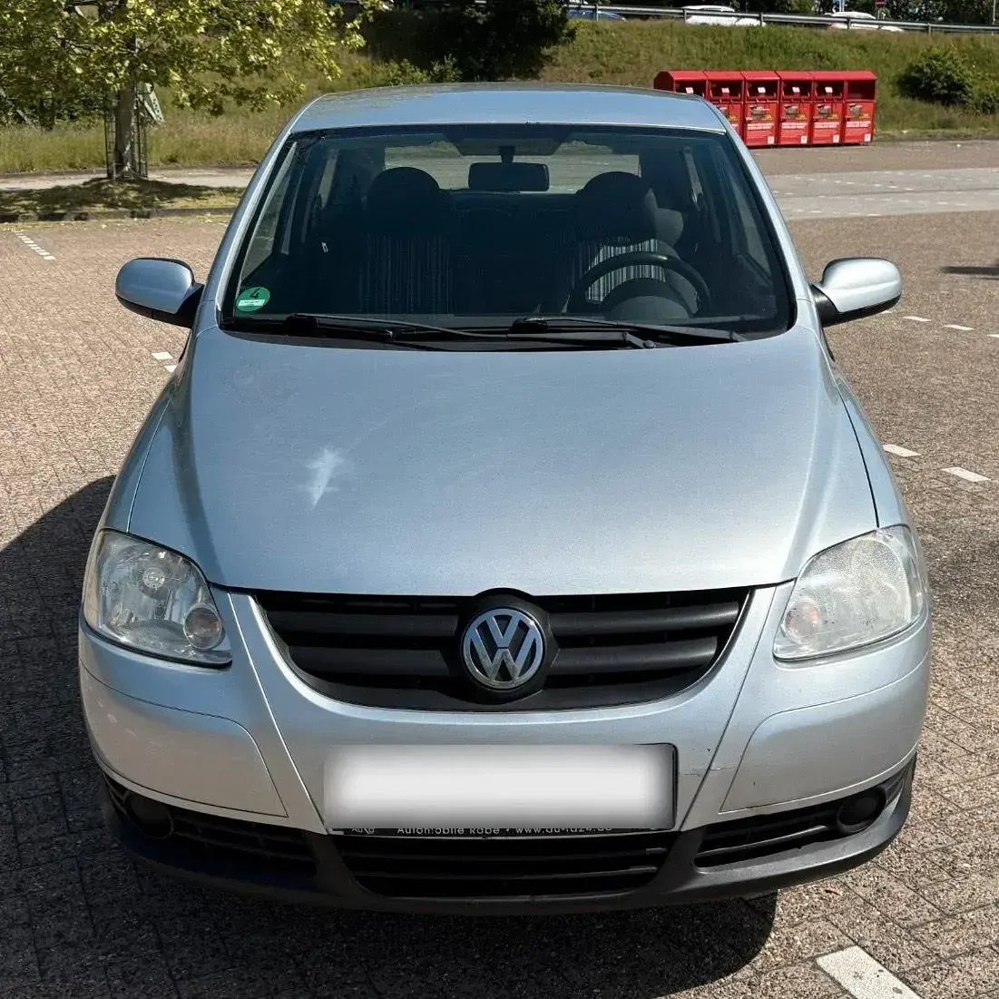 Gebraucht VW Fox 54 PS (39 kW) 2006 Silber Kleinwagen