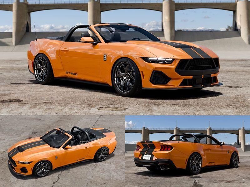 Neu Ford Shelby 821 PS (603 kW) 2026 Orange Coupé