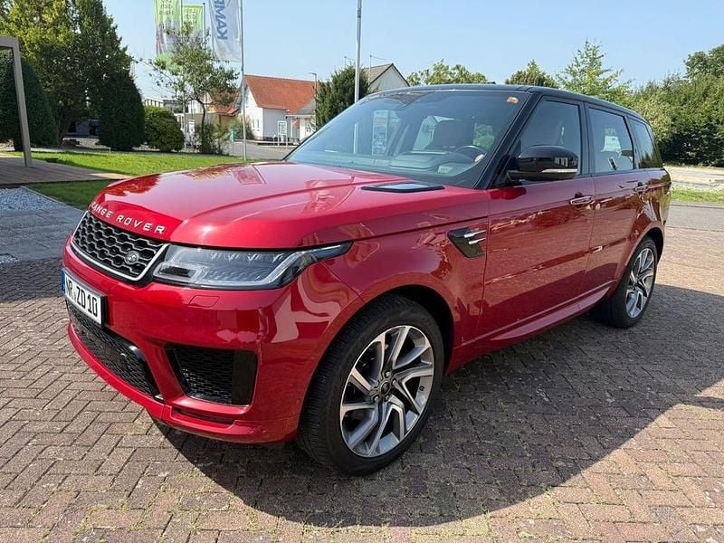 Rot Gebraucht 2018 Land Rover Range Rover Sport SUV | 24.200 € - Bild 1/4