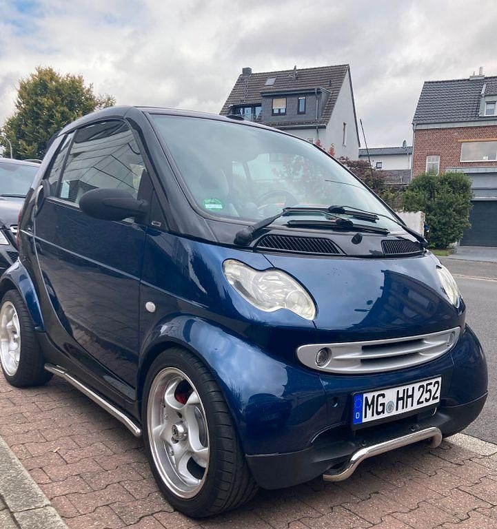 Blau Gebraucht 2003 Smart ForTwo Cabrio Cabrio | 2.950 € (Fairer Preis) - Bild 1/4