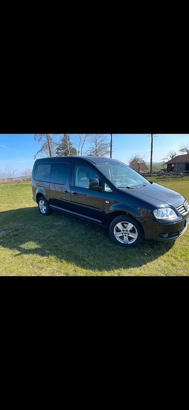 Schwarz Gebraucht 2009 VW Caddy Maxi Van / Kleinbus | 5.500 € (Superpreis) - Bild 1/3