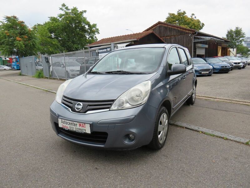 Grau Gebraucht 2009 Nissan Note Acenta Van / Kleinbus | 4.350 € (Etwas zu teuer) - Bild 1/4