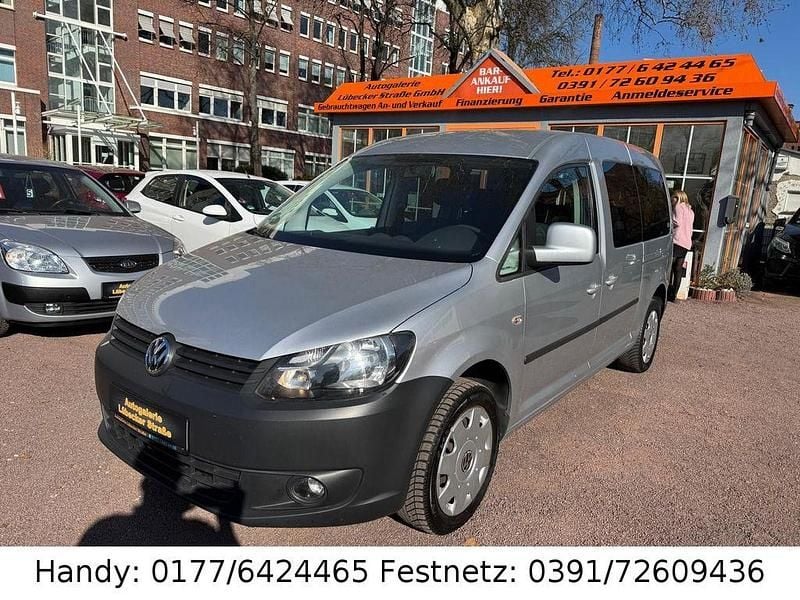 Gebraucht VW Caddy Maxi 109 PS (80 kW) 2011 Silber Van / Kleinbus