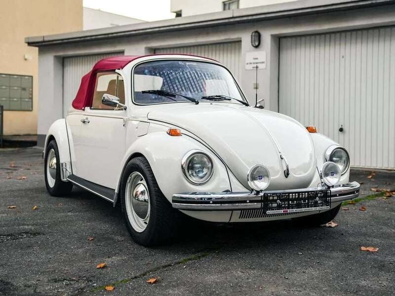 Weiß Gebraucht 1973 VW Käfer Cabrio | 12.400 € - Bild 1/4