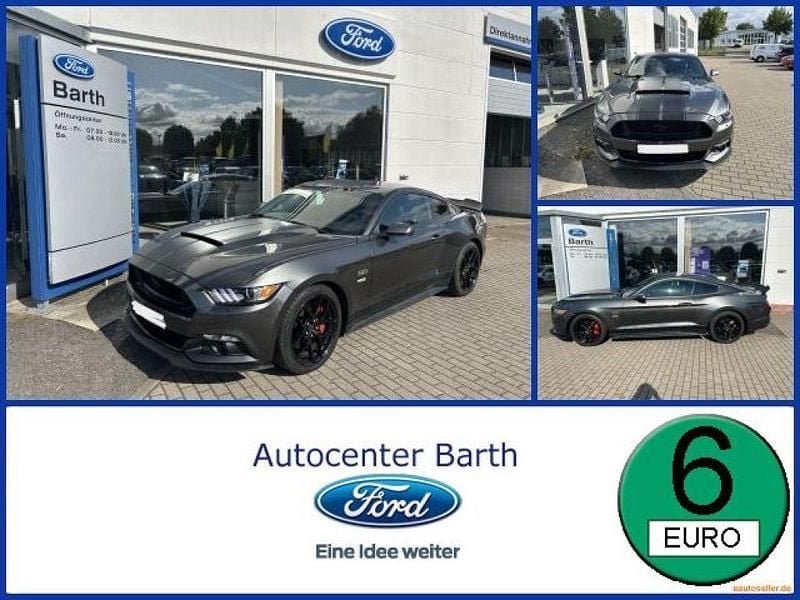 Grau Gebraucht 2016 Ford Mustang GT Convertible Cabrio | 27.500 € (Superpreis) - Bild 1/4