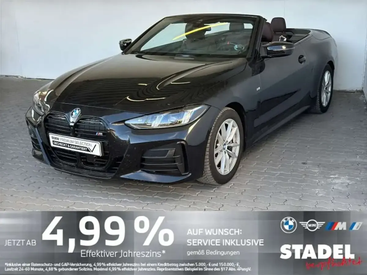 Gebraucht BMW 440 370 PS (272 kW) 2025 Black sapphire metallic Cabrio