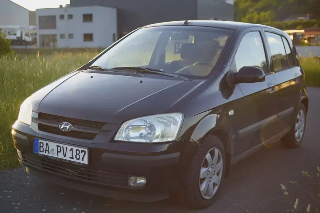 Gebraucht Hyundai Getz Edition+ 86 PS (63 kW) 2004 Schwarz Kleinwagen