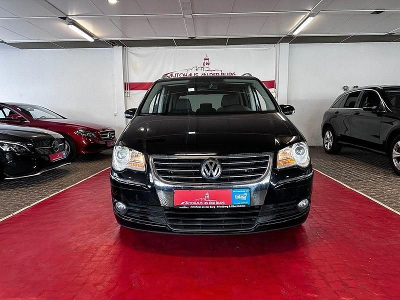 Gebraucht VW Touran Highline 140 PS (102 kW) 2008 Schwarz Van / Kleinbus