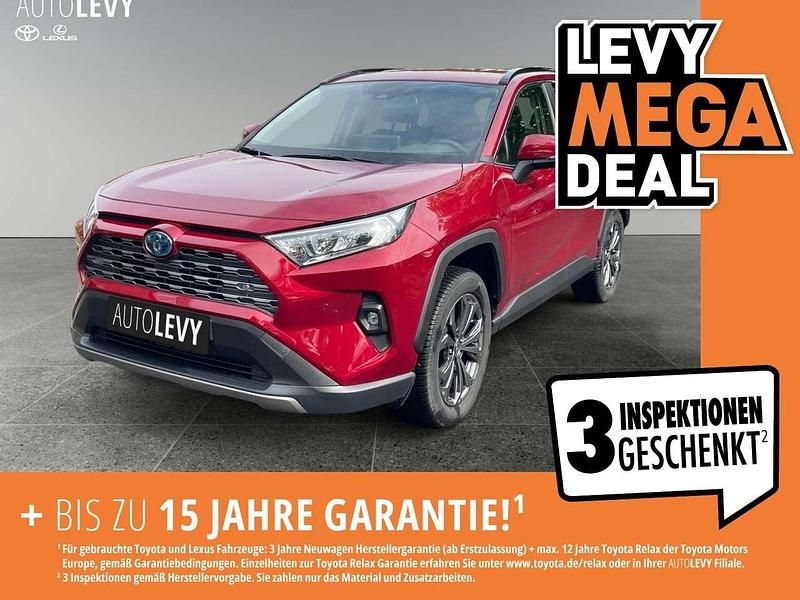 Rot Gebraucht 2024 Toyota RAV4 Hybrid Business Edition SUV | 35.990 € (Superpreis) - Bild 1/4