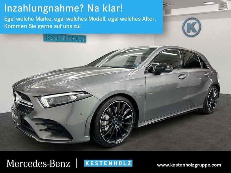 Grau Gebraucht 2022 Mercedes A35 AMG AMG Limousine | 37.490 € (Superpreis) - Bild 1/4