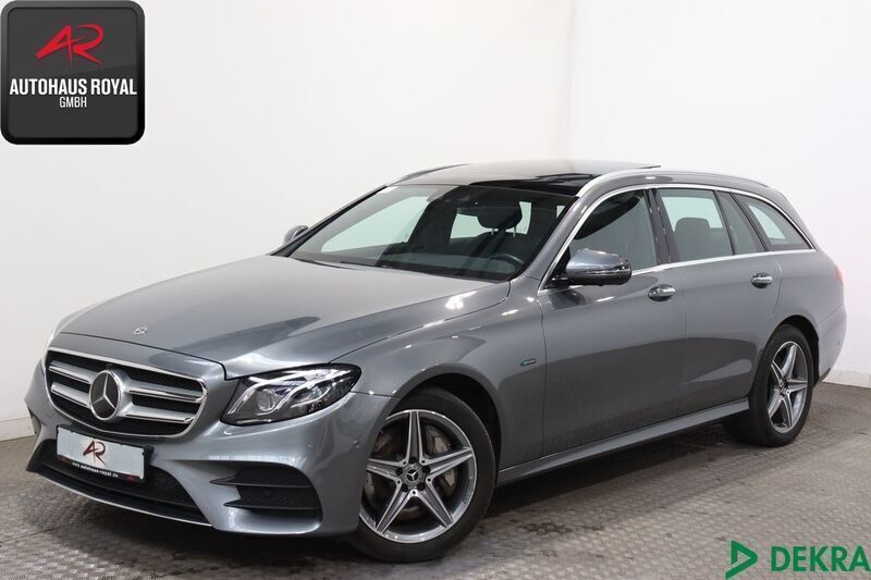 Grau (metallic) Gebraucht 2019 Mercedes E300 AMG Kombi | 27.680 € (Superpreis) - Bild 1/4